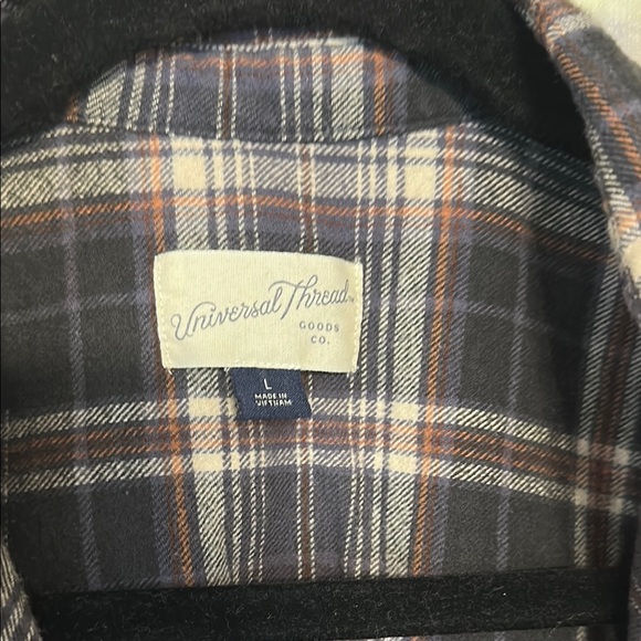 Plaid Button-Up Jacket - Picture 2 of 7